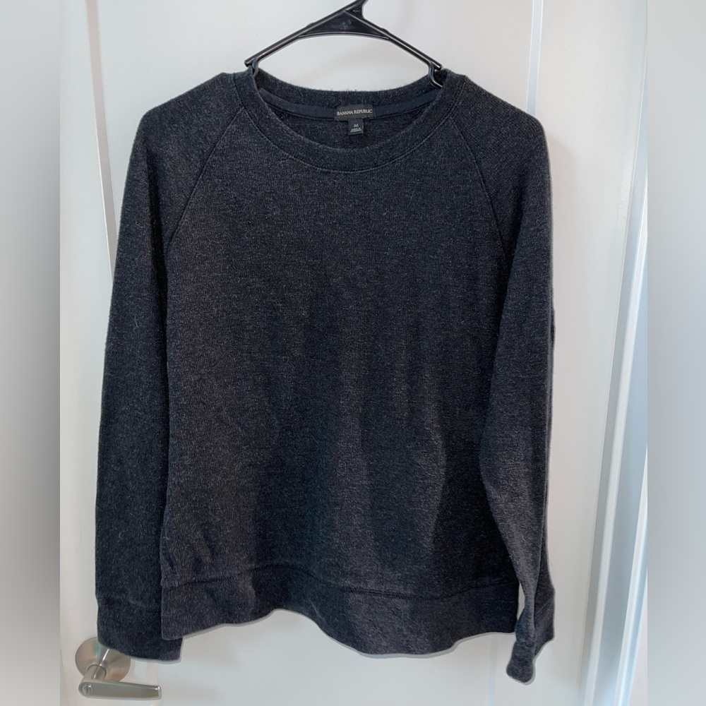 Banana Republic Men’s Black Pullover Sweater